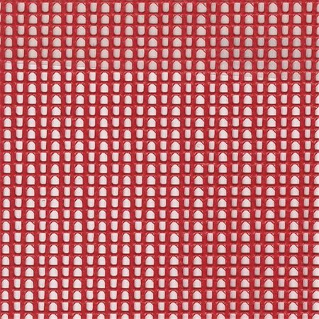 SCREENING HEAVY Screening Heavy PVC Dipped Mesh with 100 Percent Polyester Scrim Fabric; Red SCREEHEAVYRED